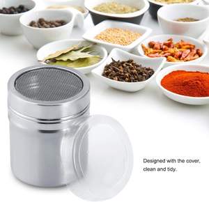 Utensilios Modernos Multiusos para Especias y Condimentos, Botellas de Acero Inoxidable para Especias, Café, Cacao, Chocolate, Dosificador de Malla, Ecológico - Product Image 4