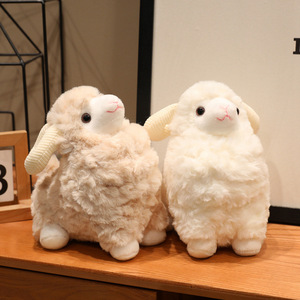 Simpatico Peluche a Forma di Pecora, Giocattolo Antistress in Cotone PP, <span class=keywords><strong>Bianco</strong></span>, Unisex, Regalo di Compleanno per 14+ Anni - Product Image 5