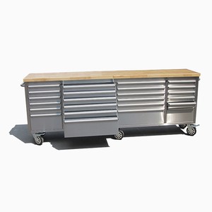 Hyxion <span class=keywords><strong>plan</strong></span> <span class=keywords><strong>de</strong></span> <span class=keywords><strong>travail</strong></span> en bois d'hévéa coffre à outils avec outils coffre et outils coffre à outils mobile stanley <span class=keywords><strong>garage</strong></span> à la m - Product Image 2