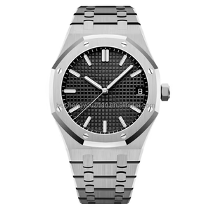 Montre Royal Super 41mm de luxe automatique unisexe avec logo personnalisé, édition limitée, cadran charmant, alarme plongeur, verre saphir - Product Image 3