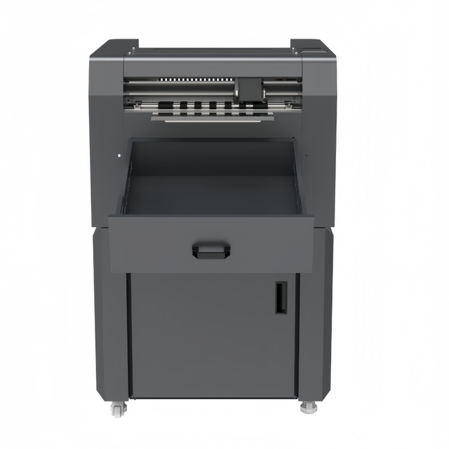 A3MAX5 Label and Sticker Cutting Plotter, Dual Head Servo Motor Automatic Die Cutter with Vacuum Feeding & Static Removal