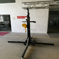 Tour de levage de treillis linéaire modulaire portable de 6 m à 250 kg avec installation rapide pour une utilisation en événement