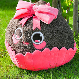 <span class=keywords><strong>Chocolate</strong></span> huevo tarta Animal peluche juguete lindo pastelería temática relleno Animal postre como felpa Foodie regalo al por mayor - Product Image 5