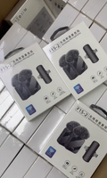 Microphone sans fil F15, microphone cravate sans fil, microphone de diffusion en direct à réduction de bruit pour téléphone portable