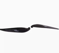 Une paire CAM Original allemand Aero naut hélice pliante en Fiber de carbone 8/ 9 pouces-20 pouces pour modèle d'avion