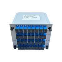 Répartiteur optique fiable SM 1x16 FC PLC, carte d'insertion FTTH ABS pour boîtier réseau HI LINK, certifié CE Wirenet, garantie 12 mois