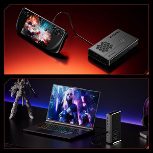 Station d'accueil pour GPU externe Aoostar XG76XT AMD Radeon RX 7600 XT 8 Go GDDR6 eGPU avec prise en charge OCuLink et USB4, charge PD pour ordinateur portable et mini PC - Product Image 3