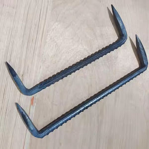 Hình chữ U Ren thép carbon Fastener c-loại xây dựng cốt thép đôi đục điểm mịn Shank công nghiệp kết nối gỗ Fastener - Product Image 5