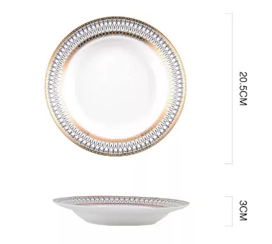 8-inch deep plate - 1