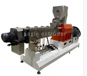 Best price double screw extruder machinery Jinan Halo fortified rice kernels processing equipment line