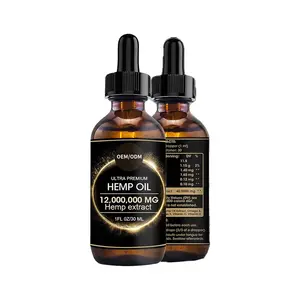 High Quality 3000mg Organic Leaf Extract 100% Pure Essential Bulk Set Hair Growth Care Hemp Oil Full Spectrum Wild