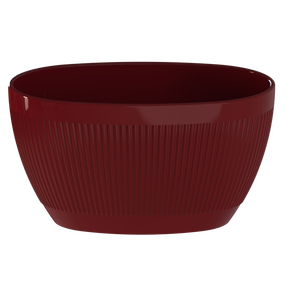 Pot de présentation floral au détail pour 3 Orchids-F209M de jardinière ovale compacte aspect porcelaine trou de drainage pour ensembles de cadeaux de décoration de Table de jardin - Product Image 3