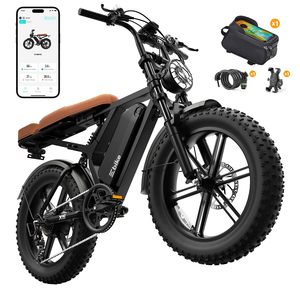 Bicicleta Eléctrica X6 de Alta Velocidad para Adultos, con Batería de Litio de 250W 15Ah y Motor Trasero de 7 Velocidades - Product Image 4