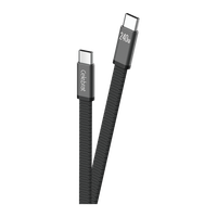 Cable de Datos PD al por Mayor, 2M 240W PD 3.1 USB C a C, Carcasa de Aluminio, Cable Trenzado, 480Mbps, E-Marker, Cargador Rápido CB-43