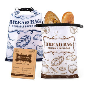 <span class=keywords><strong>Sac</strong></span> de stockage <span class=keywords><strong>réutilisable</strong></span> de levain de LOGO personnalisé avec la fermeture éclair grand récipient de congélateur pour garder le <span class=keywords><strong>pain</strong></span> frais - Product Image 1