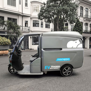 Mini <span class=keywords><strong>Hippo</strong></span> TR480D 2x240L Machine de nettoyage des déchets Nouvelle machine industrielle électrique de collecte et de transport des déchets Tricycle Équipement municipal - Product Image 1