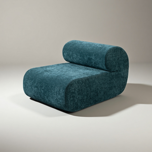 Canapé moderne à une place sans accoudoirs, doux et confortable, canapé pour petit espace et canapé en boîte pour espace limité - Product Image 4