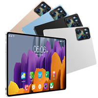 Nuevo alto rendimiento buen equipo PAD 8 MAX ROM 6G RAM 128G Batería grande Android 13 Tablet Pc con teclado lápiz ratón
