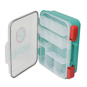 Trousse de premiers secours en plastique série 400, dispositifs de premiers secours certifiés CE, garantie 5 ans, orange, <span class=keywords><strong>pour</strong></span> le camping, la natation, la randonnée, la maison, l'extérieur - Product Image 2