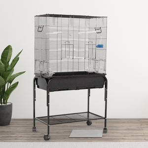 Nuova gabbia per uccelli canarino gabbia di allevamento con stand pet gabbia per la vendita - Product Image 3