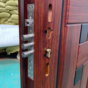 TECHTOP Puertas de Acero de Grado Industrial de Alta Resistencia Antióxido Ignífugo para Almacenes Fábricas Garajes Cerradura Segura - Product Image 3