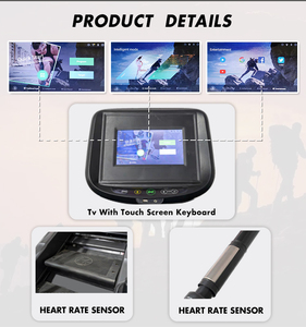 WiFi <span class=keywords><strong>Cardio</strong></span> Training Escalier Grimpeur Escalier Maître avec écran tactile LCD Vidéo Musique pour équipement de gymnastique à domicile - Product Image 3
