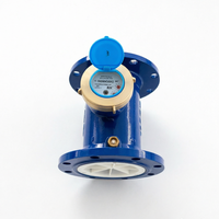 Compteur d'eau froide mécanique multi-jets Woltman à hélice verticale DN80 personnalisé