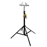 Soporte de luz Heyulin de aluminio de alta resistencia con manivela, capacidad de carga de 100 kg, para exteriores, exhibiciones de truss, iluminación de escenarios y bodas