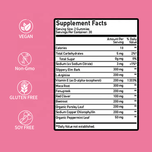 Gomitas de Feromonas de Marca Privada OEM, Ricas en Vitaminas, Gomitas de Feromonas para Mayor Atracción y Confianza - Product Image 5
