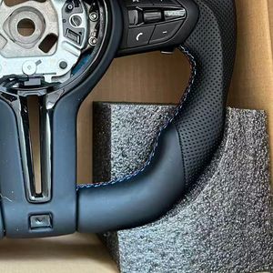 Volante de Cuero para Automóvil <span class=keywords><strong>BMW</strong></span> F30 F10 F12 F15 F36 F20 F22 F25 F32 F35 F84 M3 M5 E70 E90 M Sports, en Existencia - Product Image 3