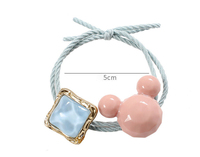 2023 Jolie Fille Souris Cordon Cheveux, Élastique Cheveux Chouchou Bandeau Bague Femme Accessoires Cheveux