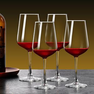Verre à vin à pied long transparent soufflé à la main de 12 oz pour vin rouge et blanc, anniversaire, mariage - Product Image 4