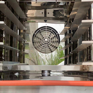 Équipement de machines de cuisson 10 plateaux support rotatif <span class=keywords><strong>four</strong></span> à convection rotatif Circulation d'air chaud <span class=keywords><strong>four</strong></span> à gaz boulangerie cuisson <span class=keywords><strong>four</strong></span> à <span class=keywords><strong>vapeur</strong></span> - Product Image 5