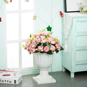 Macetas <span class=keywords><strong>Grandes</strong></span> de Plástico para Decoración del Hogar, Estilo Romano Europeo, Ecológicas, para Interiores y Exteriores, Ideales para Bodas y Eventos - Product Image 1