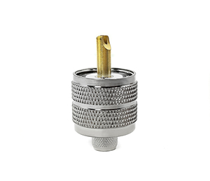 Suministro de fábrica recto macho PL259 tornillo UHF VHF antena RF conector engarzado para BJR300 5D-FB Cable de RF-7 en stock ROHS - Product Image 2