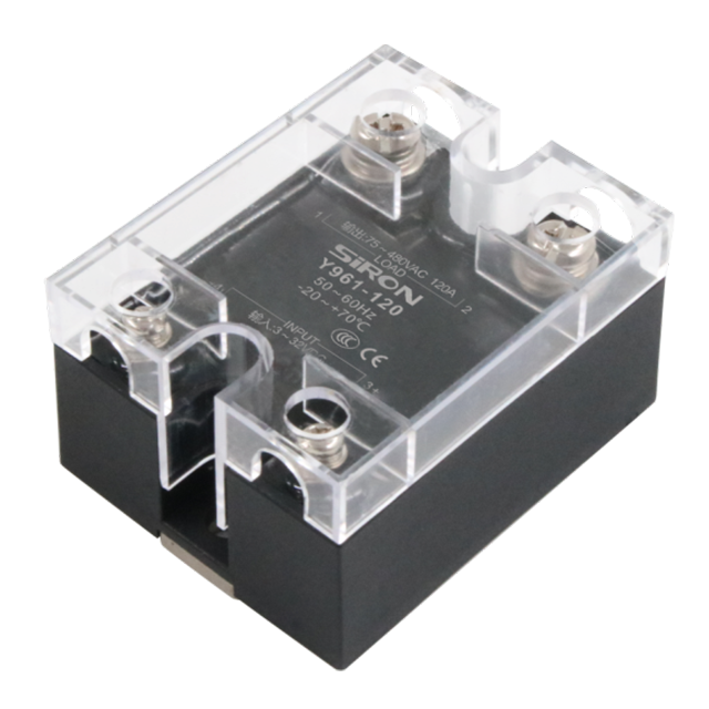 SiRON Y96 Series Single-phase High Power Solid State Relay 50~200A Horizontal Bolt-Mounted Din Rail Module CE/CCC Certified