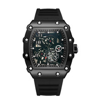 Nouvelle montre tendance en vente flash, montre étanche de haute qualité pour hommes, montres à quartz de luxe