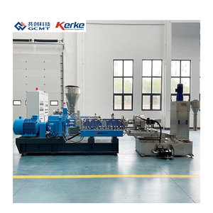 PLC filamento estrusore in pvc elasticizzato filmestrusione vite estruso co estruso monofilamento macchina - Product Image 2