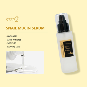 Suero Facial Coreano Personalizado con Baba de Caracol, Antienvejecimiento, Colágeno, Rejuvenecedor, Hidratante, Reparador, Productos de Belleza y Cosméticos - Product Image 3
