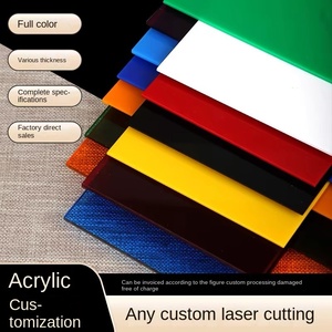 Tùy chỉnh UV in laser cắt hình tròn mờ cho <span class=keywords><strong>plexiglass</strong></span> tấm màu acrylic hiển thị giá tấm cho bền - Product Image 3