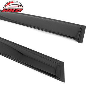 เหมาะสำหรับอินฟินิตี้ QX60 22-26 ชุดบังแดดหน้าต่าง 4 ชิ้น อะคริลิคสีรมควัน กันฝน กันแดด กันลม - Product Image 4