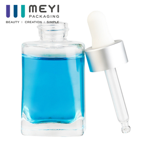 Flacon compte-gouttes à fond épais carré direct d'usine-pour les sérums de soins de <span class=keywords><strong>la</strong></span> peau et les huiles essentielles-Preuve évidente et résistante aux enfants - Product Image 6