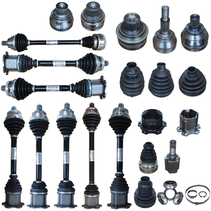 HELI Semiejes Delanteros Izquierdos y Derechos con Juntas Homocinéticas para Audi VW para Benz, Eje de Acero Modelo A6 OE 4FD407271A - Product Image 1
