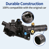 Boîtier de sortie d'eau de refroidissement OE 110608431R pour Dacia DOKKER Renault GRAND SCENIC TALISMAN 110609813R 110602770R
