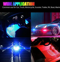Nouvelle ampoule LED T10 W5w Rgb 12smd Cob Canbus 194 168 pour voiture avec télécommande Flash/stroboscope Lumière de lecture Lumière de dégagement