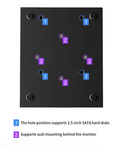كمبيوتر مصغر عالي الأداء بدون مروحة مع معالج إنتل سيليرون J1900 رباعي النواة وذاكرة DDR3L وواجهة GPIO ومنفذ VGA وتصميم <span class=keywords><strong>NANO</strong></span> <span class=keywords><strong>ITX</strong></span> بدون ذاكرة وبدون قرص صلب - Product Image 2