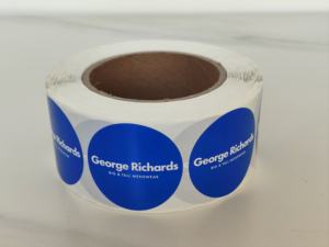 ملصق سعر ملصق تروجي فينيل لاصق ذاتي اللصق مقاوم للماء ولامع مع مع شخصيات كرتونية دائرية 3 نواة ديا. - Product Image 5