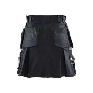 BLAKLADER - 718011478999C48 Women's craftsman skirt with <b>stretch</b> <b>Navy</b> blue/Black - EAN 7330509800591 WORK <b>TROUSERS</b> WORK SHORTS - Product Image 2