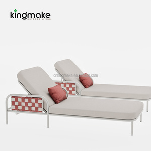 Chaise longue <span class=keywords><strong>de</strong></span> jardin imperméable pour piscine, transat <span class=keywords><strong>de</strong></span> patio, <span class=keywords><strong>lit</strong></span> <span class=keywords><strong>de</strong></span> repos pour hôtel et extérieur - Product Image 6