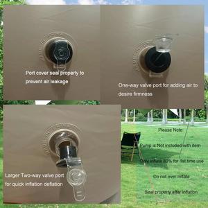 Nhà máy trực tiếp một phím bơm không khí tự động Inflatable sofa giường nệm không khí di động ngoài trời ghế ăn trưa cắm trại - Product Image 5